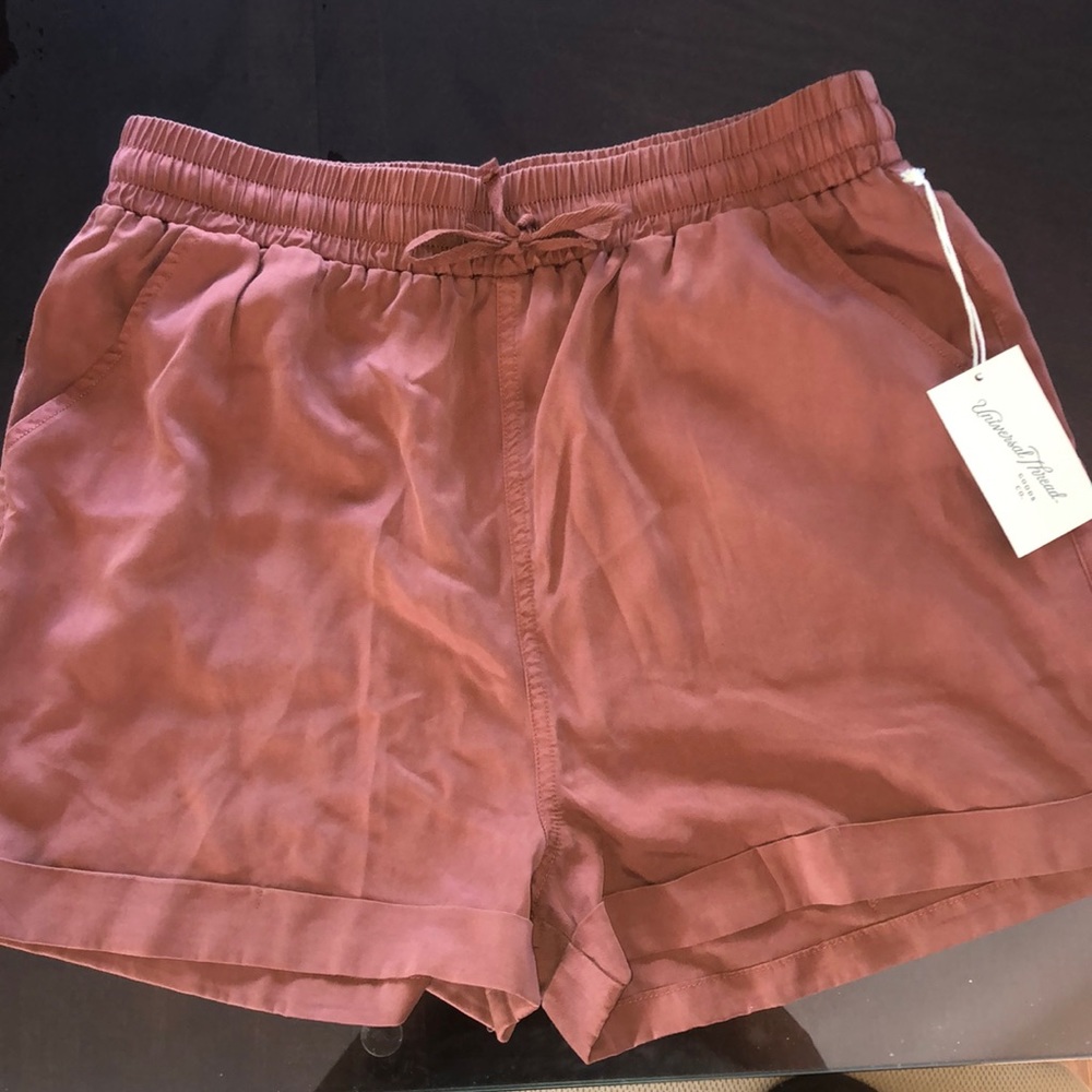 High waisted shorts.